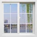 60 in. x 48  in. Aluminum Double Glider Windows Carisol-ADGW60-48